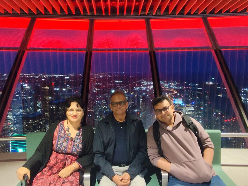 Nightview from CN Tower