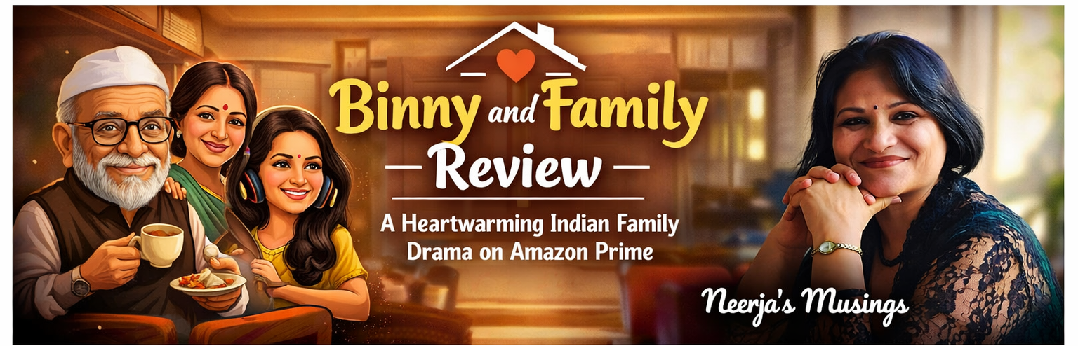 Binny and Family on Amazon Prime is a warm Indian family drama about generations, values, and love. Read our honest, heartfelt review.