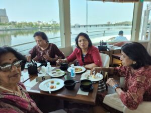 Lunch at Sabarmati River