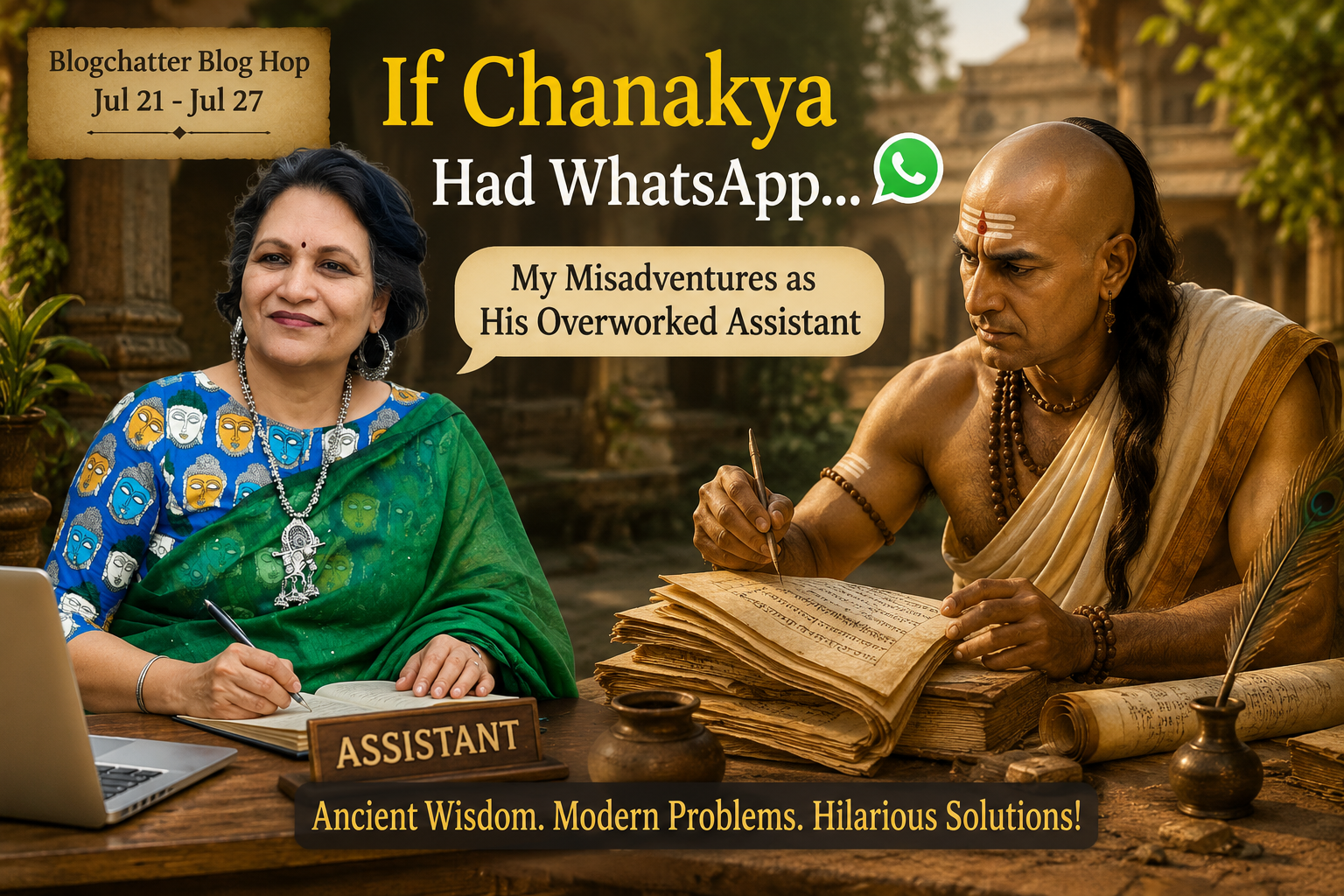 If Chanakya Had WhatsApp… My Misadventures as His Overworked Assistant